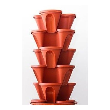 KISTE 36 TÖPFE TREBOL+ 36 SELBSTBEWÄSSERNDE GITTER ECOGARDEN IRISANA EG12.T