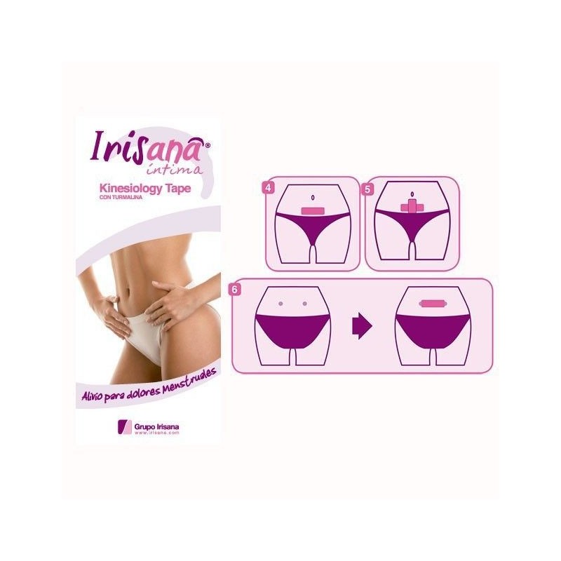 KINESIOLOGY TAPE IRISANA INTIMA PARA DOLORES MENSTRUALES IR05.1