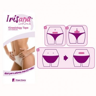 Kinesiologisches Tape Irisana bei Menstruationsbeschwerden