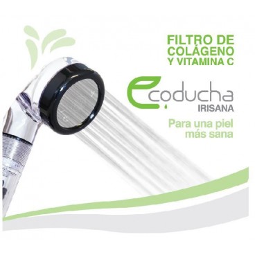 IRISANA eco-shower filter with collagen and vitamin C