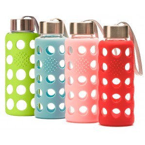 Botella reutilizable Bbo Irisana 300 ml. con funda de...