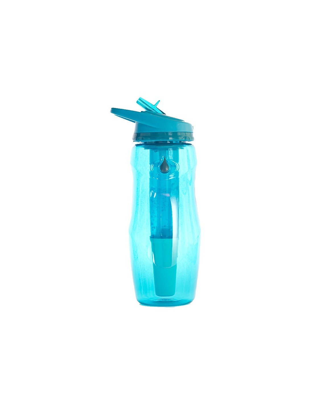 Borraccia Bambini con Cannuccia - 350 ml, Giallo I Borraccia Acciaio Inox  Bevi Facile I Tappo a