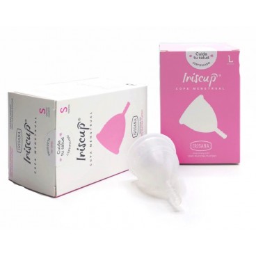 Iriscup menstrual cup. Your intimate protection evolves with you