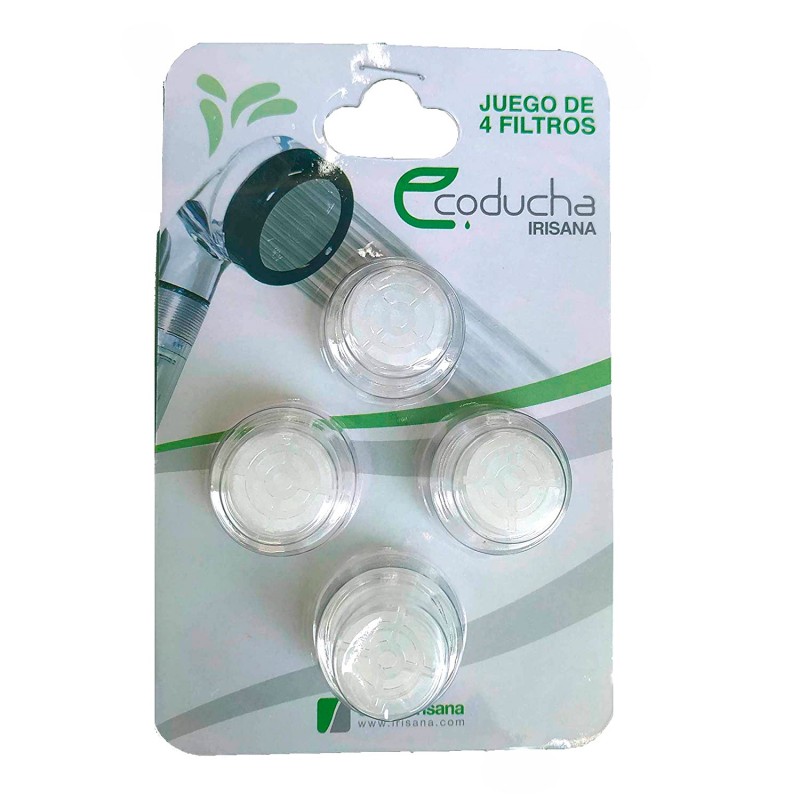 Particle filter for Ecoducha Irisana. Blister of 4 spare units