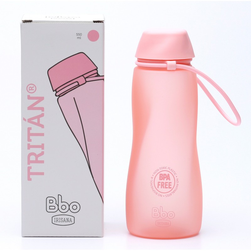 Botella de Tritán BBO Irisana 550 ml. Botella de Tritán BBO Irisana 550 ml.