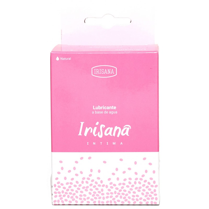 Lubrificante intimo Irisana a base d'acqua. Scatola da 20 bustine monodose