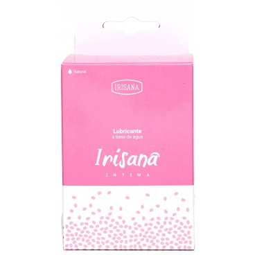 Lubricante a base de agua Irisana íntima. Caja de 20 sobres monodosis