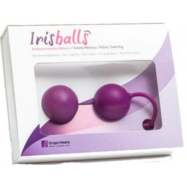 Irisball Irisana para entrenamiento de suelo pélvico. Doble