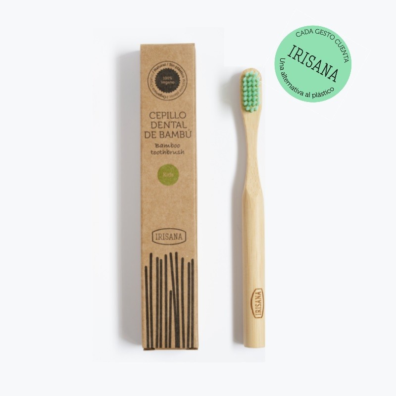 Brosse à dents pour enfants en bambou