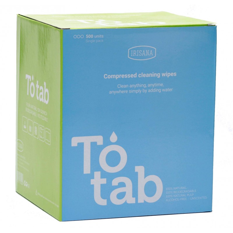 Toallitas comprimidas To-Tab Irisana.... Toallitas comprimidas To-Tab Irisana....