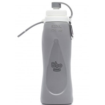 Bottiglia pieghevole in silicone da 500 ml. BBO17
