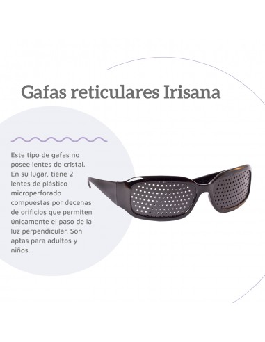 Irisana reticular plastic glasses Irisana reticular plastic glasses