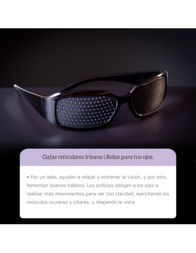 Irisana reticular plastic glasses Irisana reticular plastic glasses
