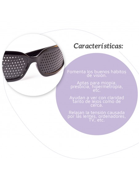 Irisana reticular plastic glasses