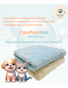 ConfortPet. Microfiber towel for pets. 135x105 cm 2