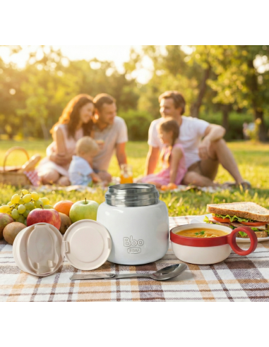 Termo para alimentos BBO de acero...