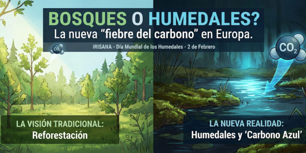 ¿Bosques o Humedales? La nueva "fiebre del carbono" en Europa